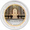 . 1 aaaaaaacoin @ENVÍO HOY@ VATICANO 2 EUROS 2025 SEDE VACANTE MMXV - PAPA FRANCISCO cápsula @MONEDA CONMEMORATIVA NO OFICIAL@
