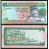 BRUNEI 5 RINGGIT 1995 SULTAN DARUSSALAM y BARCOS Pick 14 BILLETE SC Sultanato de Brunei 5 Dolares 1995 UNC BANKNOTE