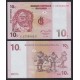CONGO 10 CENTIMOS 1997 MASCARA y DANZA TRIBAL Pick 82 BILLETE SC Africa UNC BANKNOTE