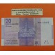 MARRUECOS 20 DIRHAMS 2012 REY MOHAMED VI y MEZQUITA Pick 74 BILLETE EBC- Morocco banknote