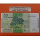 MARRUECOS 50 DIRHAMS 2012 ÁRBOL y HALCÓN - REY HASSAN III Pick 75 BILLETE EBC Morocco