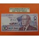 MARRUECOS 10 DIRHAMS 1987 REY HASSAN II CAPITEL ANTIGUO y GUITARRA Pick 63B BILLETE EBC- Morocco banknote