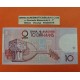 MARRUECOS 10 DIRHAMS 1987 REY HASSAN II CAPITEL ANTIGUO y GUITARRA Pick 63B BILLETE EBC- Morocco banknote