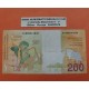 . @PVP NUEVO 69€@ BELGICA 200 FRANCOS 1995 ADOLPHE SAX CON SAXOFON Serie...9285 Pick 148 BILLETE MUY CIRCULADO Belgium