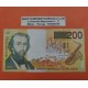 . @PVP NUEVO 69€@ BELGICA 200 FRANCOS 1995 ADOLPHE SAX CON SAXOFON Serie...9285 Pick 148 BILLETE MUY CIRCULADO Belgium