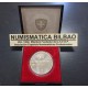 @PROOF - ESTUCHE@ SUIZA 5 FRANCOS 1990 GOTTFRIED KELLER KM.69 MONEDA DE NICKEL Switzerland 5 Francs SET