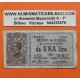 . @PVP NUEVO 250€@ ITALIA 1 LIRA 1914 Agosto 20 REY EMMANUEL III Tamaño pequeño Pick 33 BILLETE MUY CIRCULADO