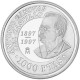 . 1 moneda + CÁPSULA x ESPAÑA 1000 PESETAS 1997 ANTONIO CANOVAS DEL CASTILLO @RARA@ PLATA PROOF FNMT