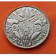 VATICANO 100 LIRAS 1975 AÑO SANTO ESCUDO PAPA PABLO VI KM.130 MONEDA DE ACERO SC Vatican 100 Lire