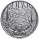 VATICANO 100 LIRAS 1975 AÑO SANTO ESCUDO PAPA PABLO VI KM.130 MONEDA DE ACERO SC Vatican 100 Lire