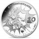 . @MUY RARAS@ FRANCIA 10 EUROS 2019 ASTERIX, OBELIX e IDEFIX 60 ANIVERSARIO DEL COMIC 2 MONEDAS DE PLATA