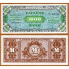 . OCUPACIÓN ALIADA TRAS EL III REICH x ALEMANIA 1000 MARCOS 1944 USO MILITAR Pick 198.B BILLETE SC
