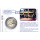 . 1 aaaaaaacoin @4 COINCARDS con MARCA DE CECA y COLORES Tirada 5.000@ LUXEMBURGO 2 EUROS 2025 SCHUMAN y TRONO