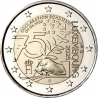 . 1 aaaaaaacoin @16/MAYO Envío@ LUXEMBURGO 2 EUROS 2025 DECLARACIÓN SCHUMAN 75 ANIVERSARIO SC MONEDA CONMEMORATIVA
