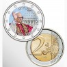 . 1 aaaaaaaacoin @ENVÍO 16/MAYO@ VATICANO 2 EUROS 2025 ELECCIÓN DEL PAPA LEON XIV @MONEDA CONMEMORATIVA NO OFICIAL@