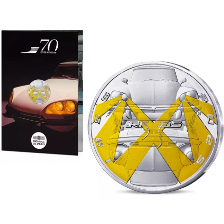 . 1 aacoin @AGOTADA - Tirada 5000@ FRANCIA 10 EUROS 2025 COCHE CITROEN TIBURÓN MONEDA PLATA SC