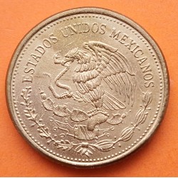 MEXICO 100 PESOS 1984 CARRANZA KM.493 MONEDA DE LATON SC @MANCHITA@ Mejico Mexiko coin