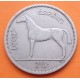 IRLANDA 1/2 CORONA 1962 CABALLO STALLION KM.16A MONEDA DE NICKEL MBC Eire Ireland 2 Shllling 6 D.