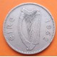IRLANDA 1/2 CORONA 1962 CABALLO STALLION KM.16A MONEDA DE NICKEL MBC Eire Ireland 2 Shllling 6 D.