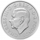 . 1 aaaaacoin INGLATERRA 2 LIBRAS 2025 BRITANNIA and LIBERTY Rey CARLOS III 2ª MONEDA DE PLATA Oz ONZA