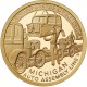 . 1 aaaaaaacoin @16/MAYO Envío@ ESTADOS UNIDOS 1 DOLAR 2025 P COCHES Estado MICHIGAN American Innovation 27ª MONEDA DE LATON