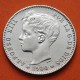 . @PRECIOSA@ ESPAÑA Rey ALFONSO XIII 1 PESETA 1900 * 19 00 SMV KM.706 MONEDA DE PLATA SC- Spain silver R/5