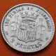 ESPAÑA Gobierno Provisional 2 PESETAS 1870 * 18 73 DEM DAMA SENTADA KM.654 MONEDA DE PLATA Spain silver R/4