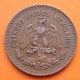 @RARA@ MEXICO 5 CENTAVOS 1930 VALOR @"0" DE FORMA OVAL@ KM.422 MONEDA DE COBRE MBC- Estados Unidos Mexicanos