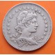 . República de los Estados Unidos do BRASIL 400 REIS 1918 ALEGORIA y VALOR KM.520 MONEDA DE NICKEL MBC Brazil