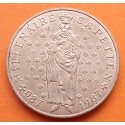 FRANCIA 10 FRANCOS 1987 MILLENAIRE CAPETIEN KM.961D MONEDA DE LATON MBC France 10 Francs R/2