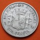 . @RARA@ ESPAÑA Gobierno Provisional 1 PESETA 1869 SNM DAMA SENTADA KM.652 MONEDA DE PLATA Spain R/1