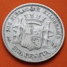 . @RARA@ ESPAÑA Gobierno Provisional 1 PESETA 1869 SNM DAMA SENTADA KM.652 MONEDA DE PLATA Spain R/1