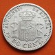 ESPAÑA Rey ALFONSO XIII 50 CENTIMOS 1910 * 1 0 PCV REY y ESCUDO KM.730 MONEDA DE PLATA EBC- Spain silver R/4