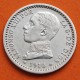 ESPAÑA Rey ALFONSO XIII 50 CENTIMOS 1910 * 1 0 PCV REY y ESCUDO KM.730 MONEDA DE PLATA EBC- Spain silver R/4