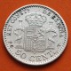 ESPAÑA Rey ALFONSO XIII 50 CENTIMOS 1904 * 1 0 PCV REY y ESCUDO KM.723 MONEDA DE PLATA EBC- Spain silver R/1