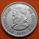 GUINEA 5 SYLIS 1971 TOUAREG KM.45 MONEDA DE ALUMINIO MBC+ Republique de Guinee