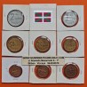 . 8 monedas x MUNGUIA 1+2+5+10+20+50 Centimos + 1 EURO + 2 EUROS 1999 MONEDAS EURO PRUEBA SC MUNGIA EUZKADI VIZCAYA