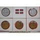 . 8 monedas x MUNGUIA 1+2+5+10+20+50 Centimos + 1 EURO + 2 EUROS 1999 MONEDAS EURO PRUEBA SC MUNGIA EUZKADI VIZCAYA