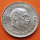 ESPAÑA 5 PESETAS 1949 * 19 49 ESTADO ESPAÑOL FRANCO y AGUILA KM.778 MONEDA DE NICKEL @RARA@ R/2