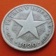 . @RARA@ CUBA 40 CENTAVOS 1920 ESTRELLA PATRIA y LIBERTAD KM.14 MONEDA DE PLATA MBC- Caribe silver