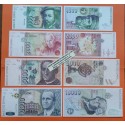 4 billetes NUEVOS PERFECTOS x España 1000+2000+5000+10000 PESETAS 1992 CON y SIN SERIE Pick 163+164+165+166 SC SIN CIRCULAR