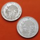 . 2 monedas SC x MEXICO 100 PESOS 1977 + 1978 JOSE MORELOS KM.483.2 PLATA Habituales imperfecciones 0,92 ONZAS