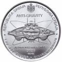 . 1 aacoin SERBIA 100 DINARA 2023 NIKOLA TESLA AVION ANTI-GRAVITY MONEDA DE PLATA silver OZ Srbija Republika ONZA