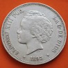 @RARA@ ESPAÑA 5 PESETAS 1893 * 18 93 PGV REY ALFONSO XIII KM.700 MONEDA DE PLATA (DURO) Spain silver R/4