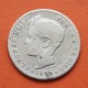 ESPAÑA Rey ALFONSO XIII 50 CENTIMOS 1896 * -/- PGV Tipo TUPE KM.705 MONEDA DE PLATA @RARA@ MUY CIRCULADA R/4