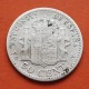 ESPAÑA Rey ALFONSO XIII 50 CENTIMOS 1896 * -/- PGV Tipo TUPE KM.705 MONEDA DE PLATA @RARA@ MUY CIRCULADA R/4