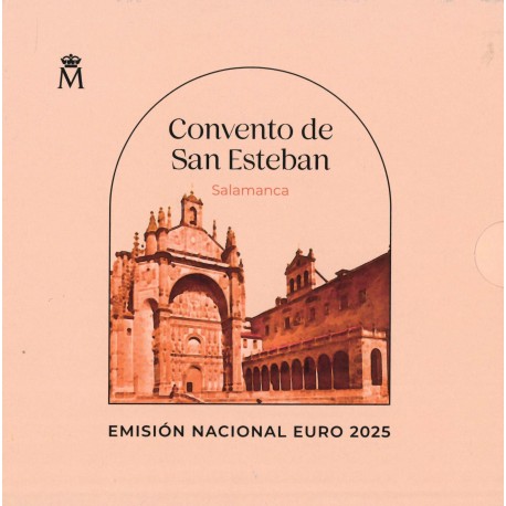 . 1 aaaaaaaaacoin @27/MAYO Envío@ ESPAÑA CARTERA FNMT EURO 2025 SC Incluye 2 EUROS 2025 SALAMANCA Unesco TIRADA 10.000