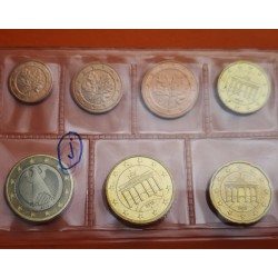 . @VER FOTOS@ 35 monedas x ALEMANIA MONEDAS EURO 2012 SC 1+2+5+10+20+50 Centimos + 1 EURO Letras A+D+F+G+J