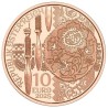. 1 aaaaaacoin AUSTRIA 10 EUROS 2025 LINO DIRNDL Serie TRAJES TRADICIONALES 1ª MONEDA DE COBRE SC