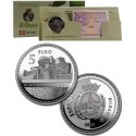 ESPAÑA 5 EUROS 2011 Ciudad de BILBAO - MUSEO GUGGENHEIM MONEDA DE PLATA NO ESTUCHE SI CAPSULA
